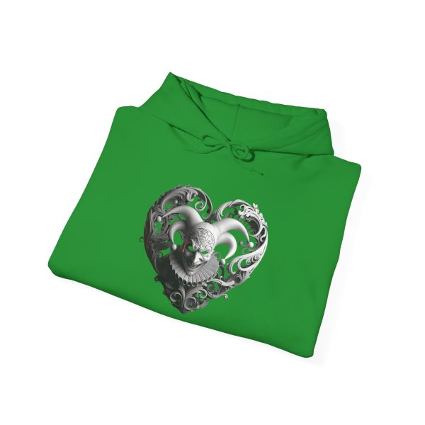 Gothic Heart Hoodie - Unisex Heavy Blend™ Sweatshirt with Skull Design - Image 20