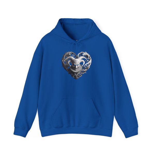 Gothic Heart Hoodie - Unisex Heavy Blend™ Sweatshirt with Skull Design - Image 25