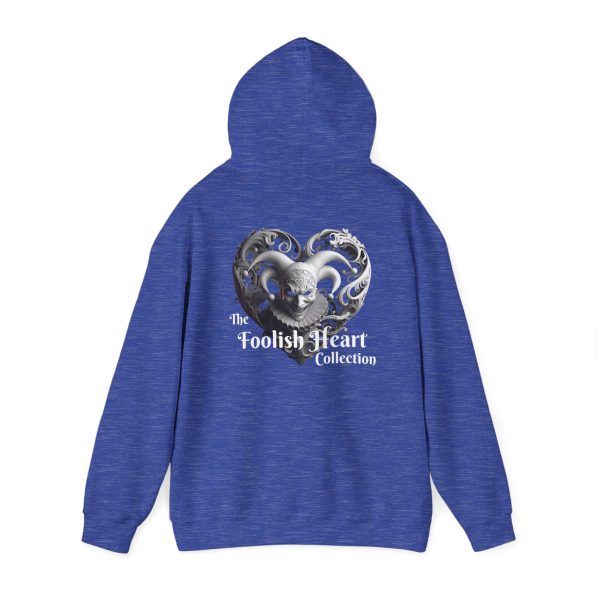Gothic Heart Hoodie - Unisex Heavy Blend™ Sweatshirt with Skull Design - Image 23