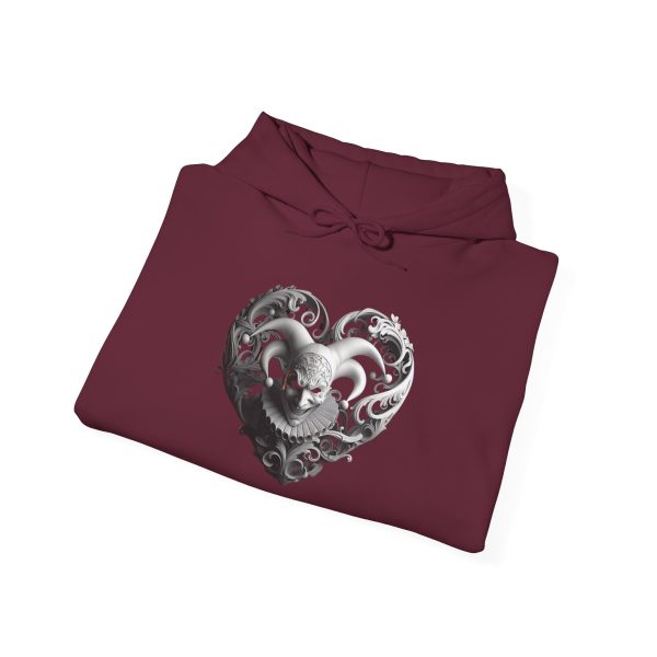 Gothic Heart Hoodie - Unisex Heavy Blend™ Sweatshirt with Skull Design - Image 16