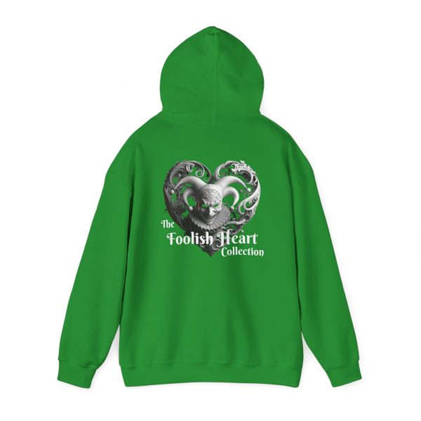 Gothic Heart Hoodie - Unisex Heavy Blend™ Sweatshirt with Skull Design - Image 19