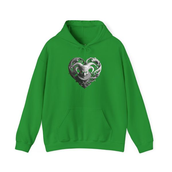 Gothic Heart Hoodie - Unisex Heavy Blend™ Sweatshirt with Skull Design - Image 17