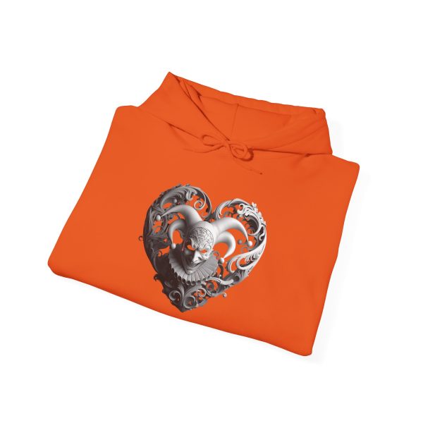 Gothic Heart Hoodie - Unisex Heavy Blend™ Sweatshirt with Skull Design - Image 12