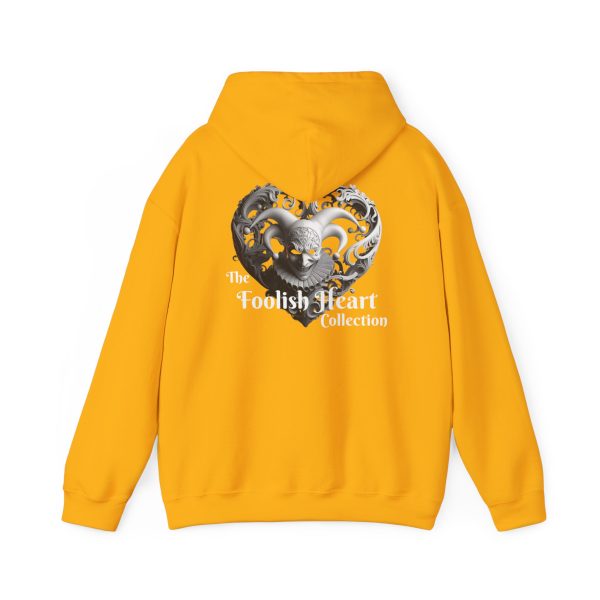 Gothic Heart Hoodie - Unisex Heavy Blend™ Sweatshirt with Skull Design - Image 6