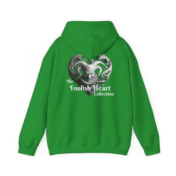 Gothic Heart Hoodie - Unisex Heavy Blend™ Sweatshirt with Skull Design - Image 18
